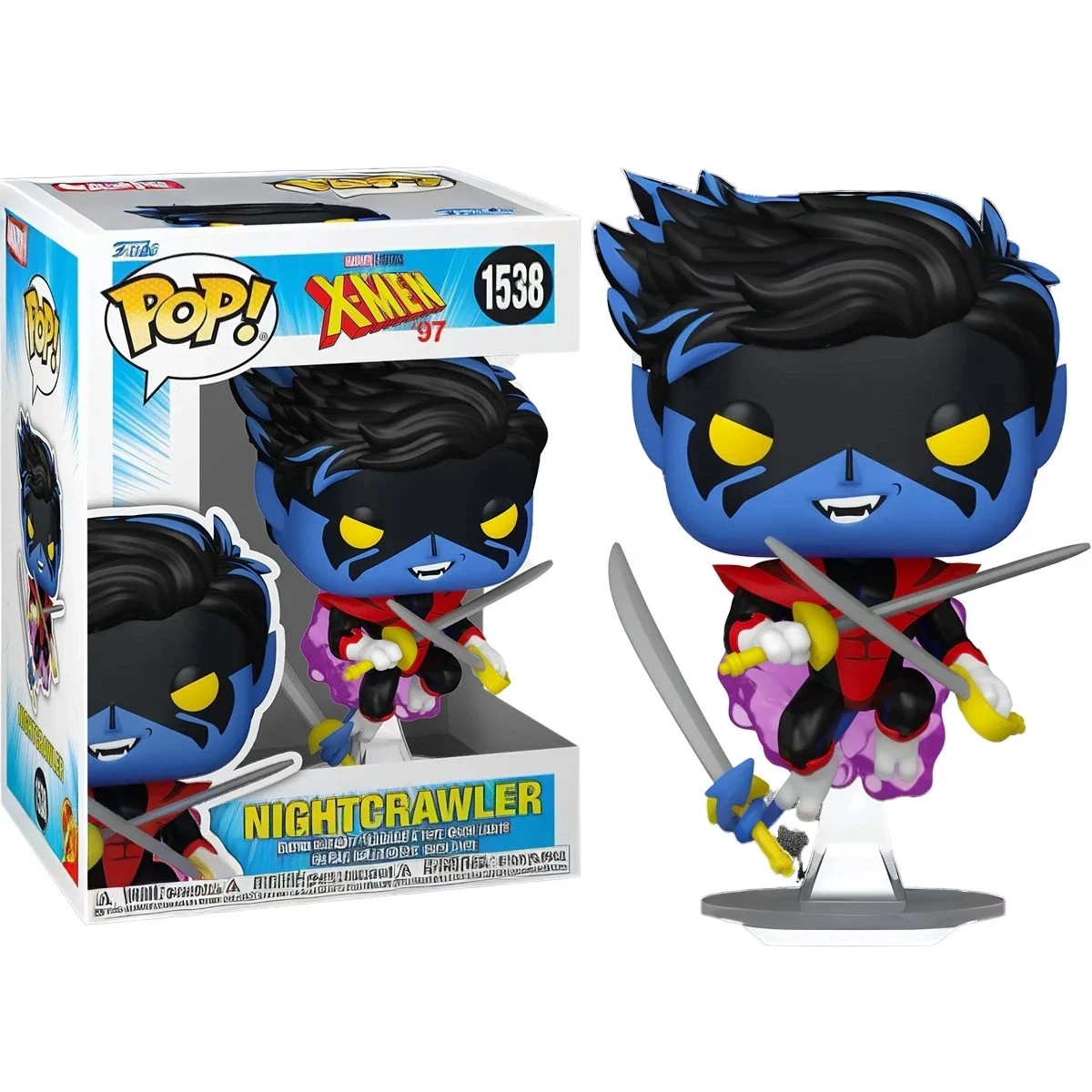 Funko Pop! Marvel: X-Men’97 – Nightcrawler – Vinyl Figure #1538 #86240