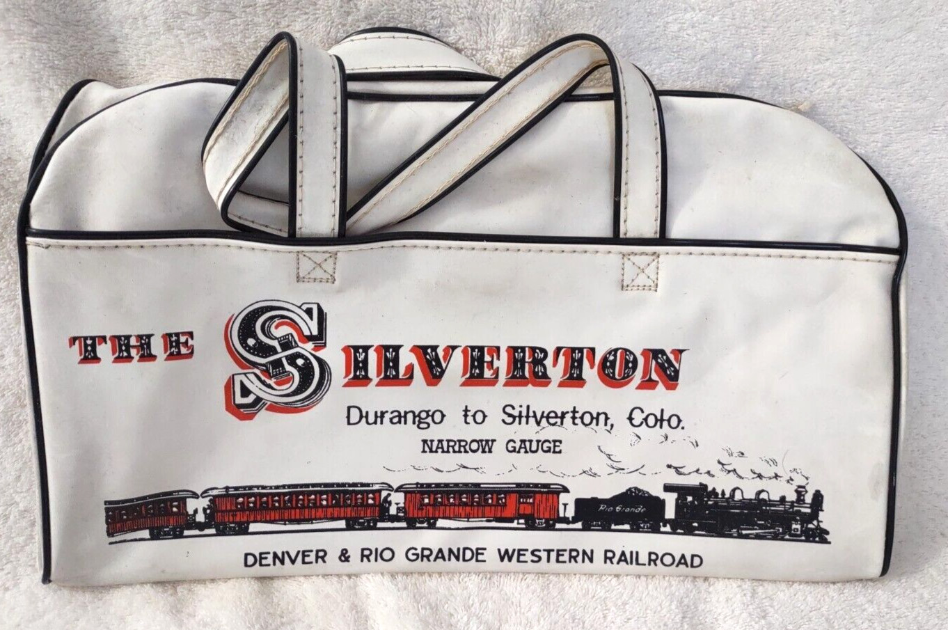 Silverton Durango Denver Rio Grande Western Railroad Bag 14 1/4″ x 5 3/4″