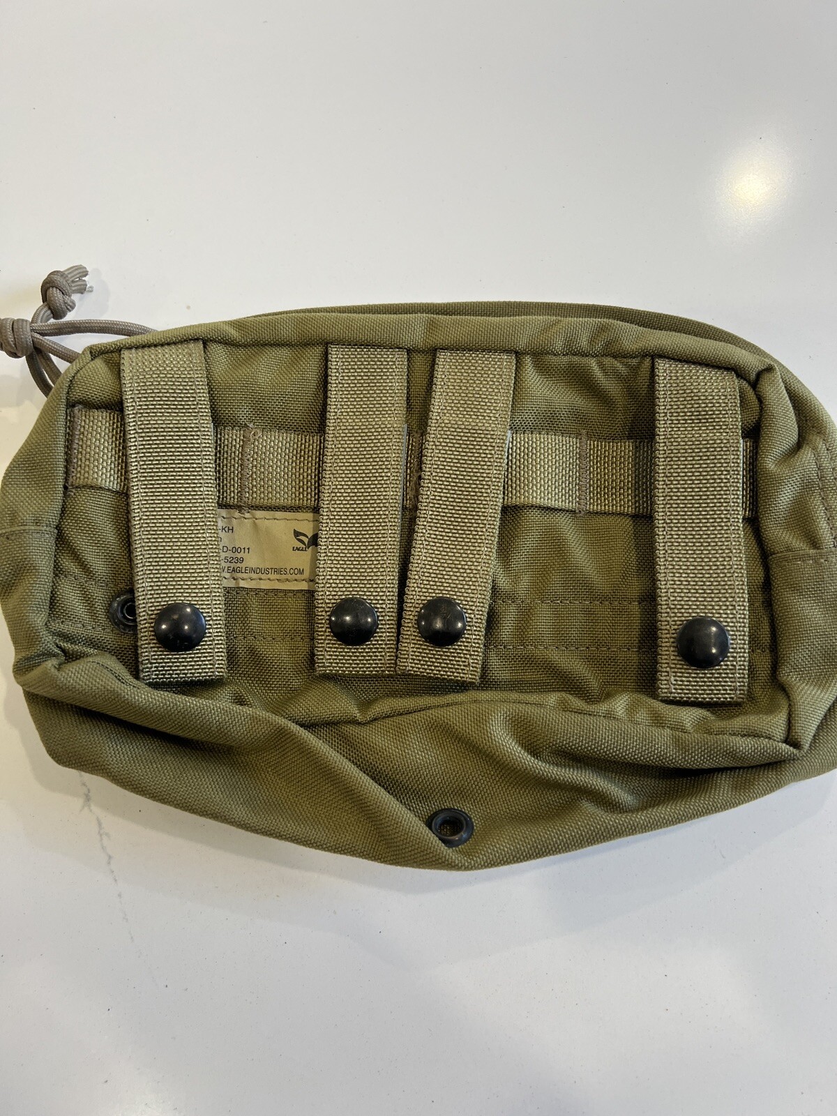Used Eagle Industries Khaki 935 Utility Pouch 9x3x5 MLCS SEALs