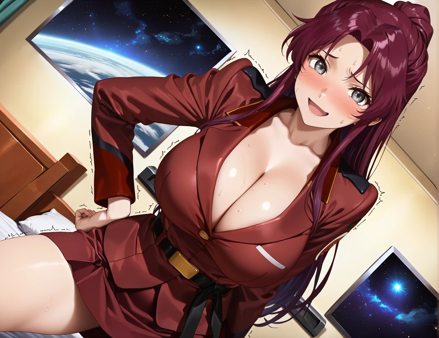 Mobile Suit Gundam SEED Flay Allster nude nsfw 2Lsize secret photos 5sheets