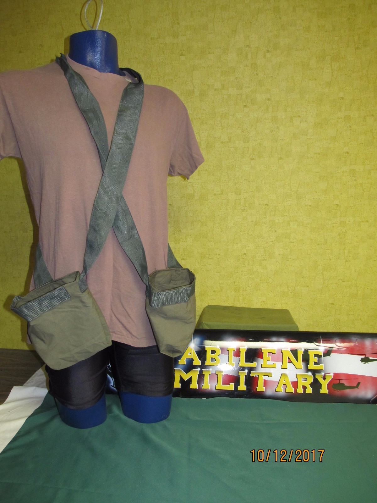 7.62×51 .308 Ammo Pouch, Bandoleer 100 Rounds Shotgun Dump Bag 2 Bags Excellent