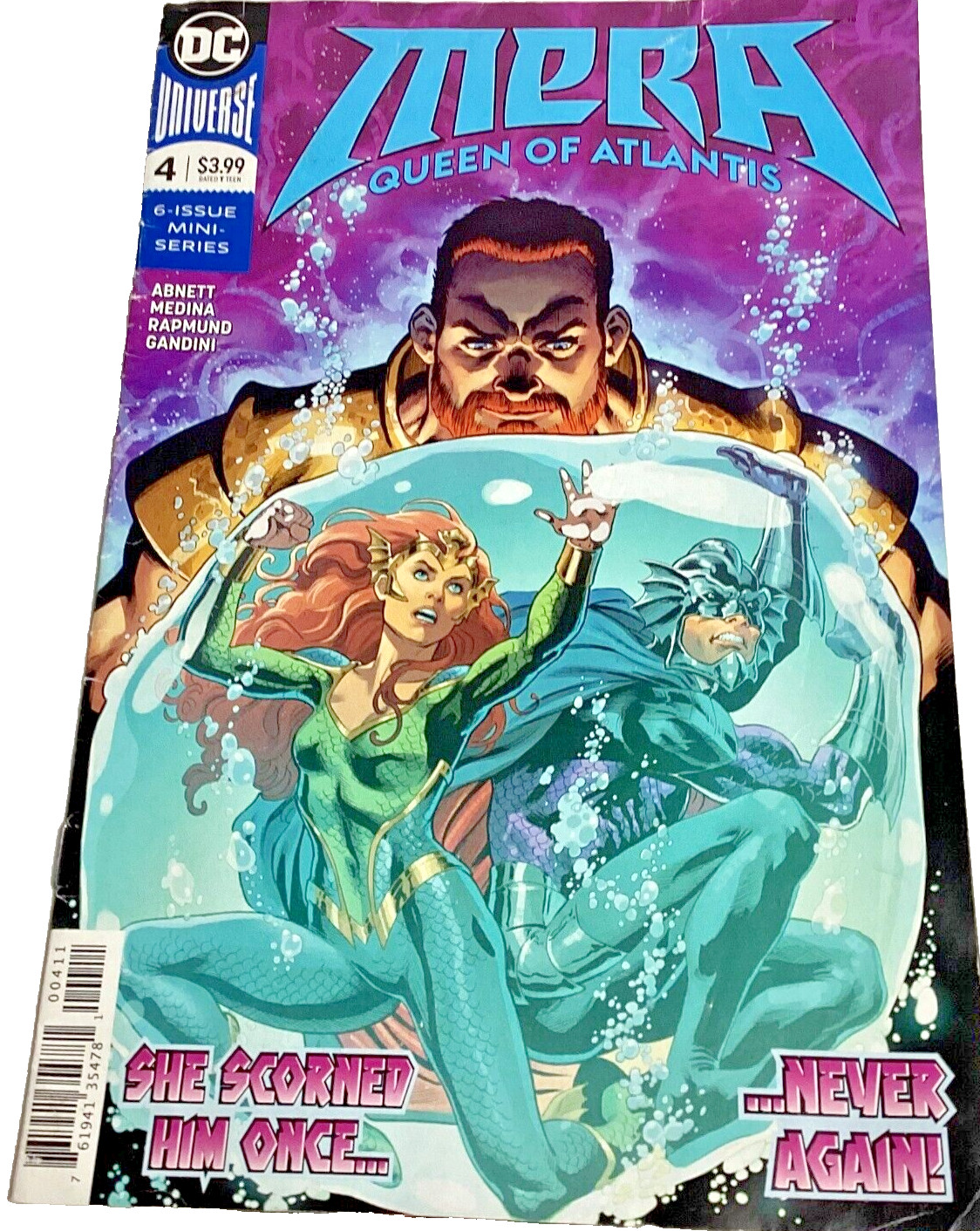 Mera Queen Of Atlantis #4: DC Comic, Paperback 2018