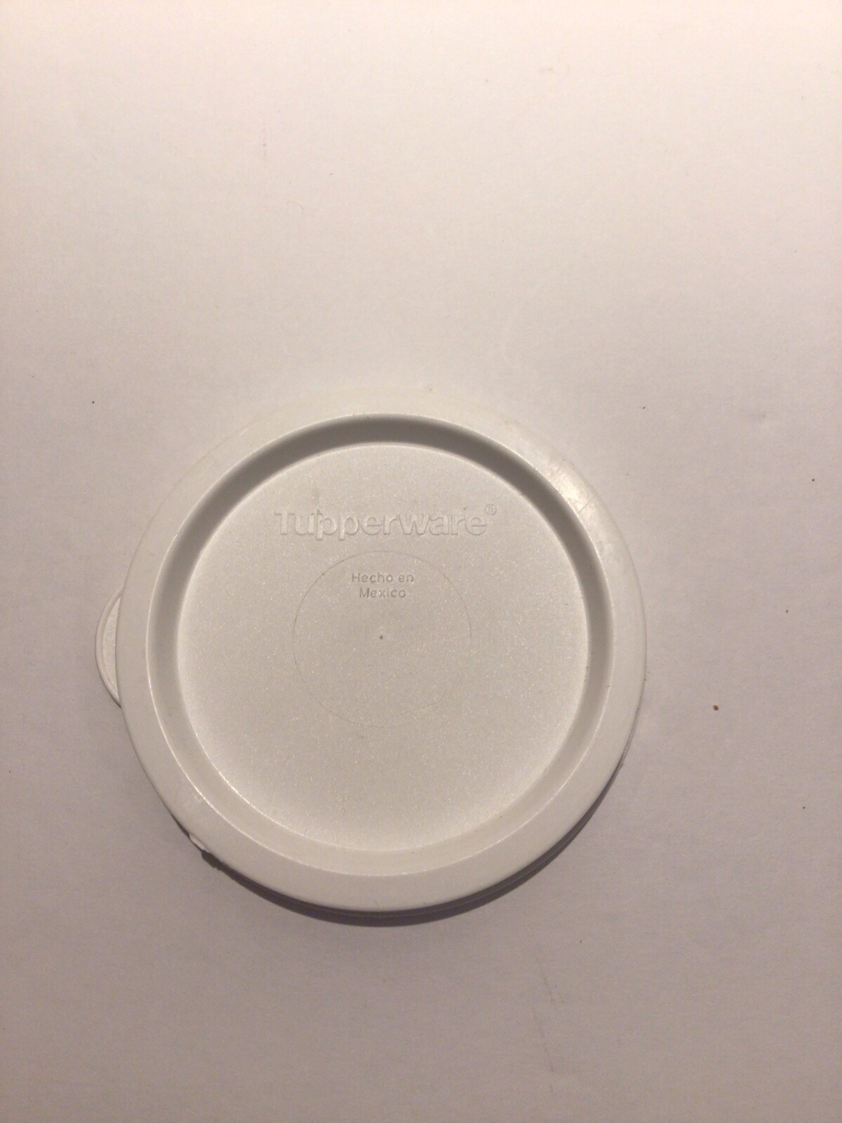 Tupperware Tumbler Lid Replacement Snack Lid 6380 White New