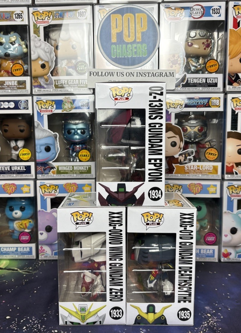 Funko POP Plus! Animation: – Gundam 3 Pop Set #1933-1934-1935