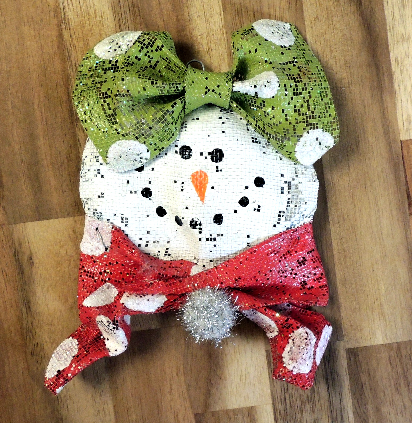 Peri Woltjer Out Of My Mind Designs Mesh Snowman Woman Silvestri EUC