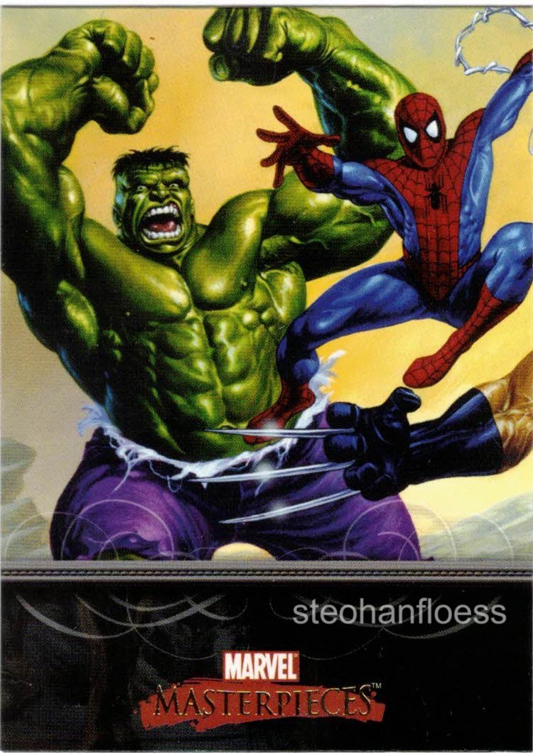 2007 UD Marvel Masterpieces You Pick the Base or Foil Card, Finish Your Set