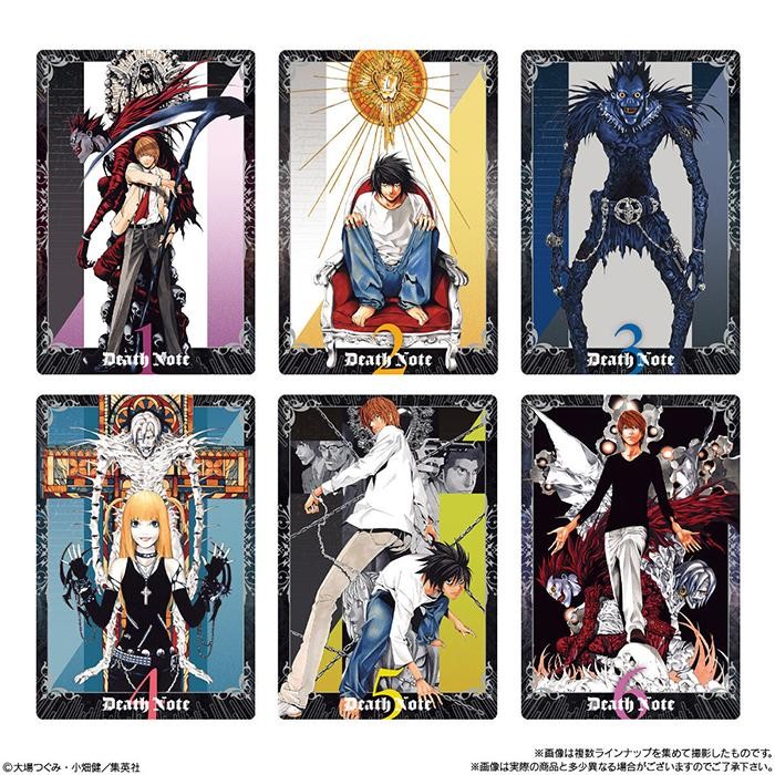 BANDAI DEATH NOTE Wafer Card Collection 20 Packs Box