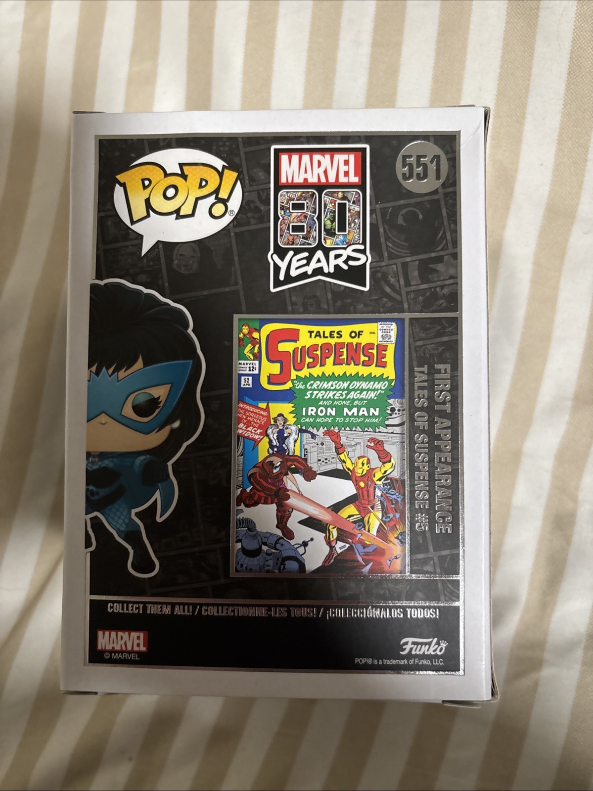 Funko Pop! Vinyl: Marvel – Black Widow #551