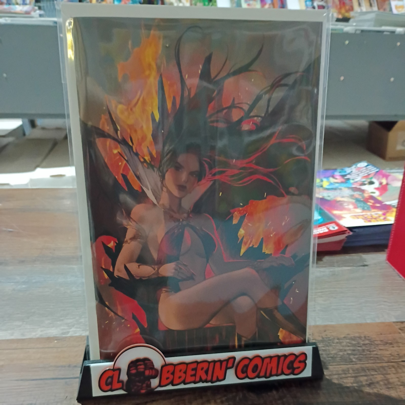 Vampirella Armageddon #12 Cover H Inc 1:15 Lesley Leirix Li Full Art Variant