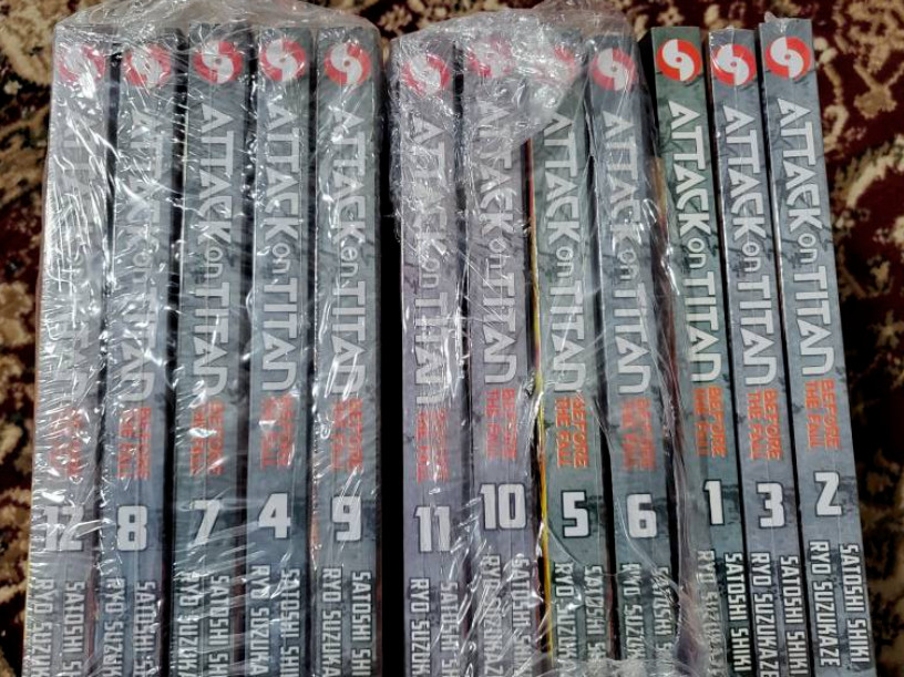 Attack on Titan : Before the Fall Manga Vol.1-17 Complete English -FULL/HALF SET