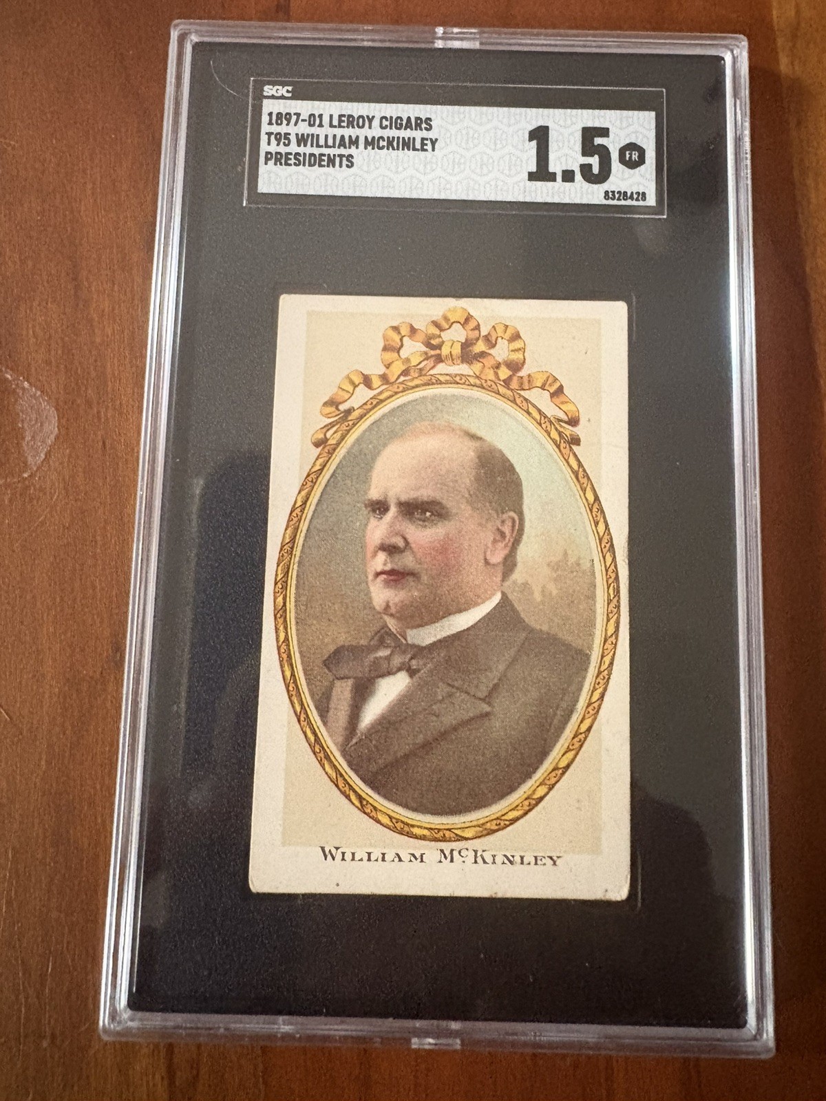 1887-1900 T95 L Miller & Sons Presidents William McKinley SGC 1.5