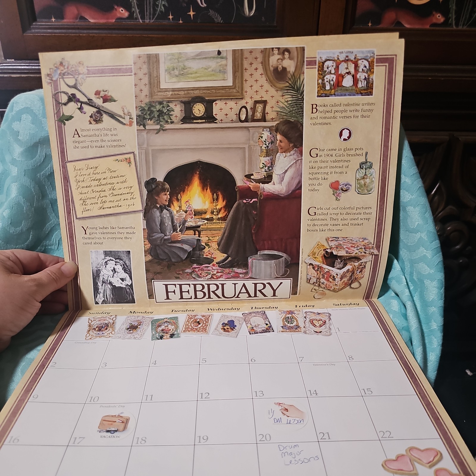 The American Girl Keepsake Calendar: 1997 (great condition, Gently used)