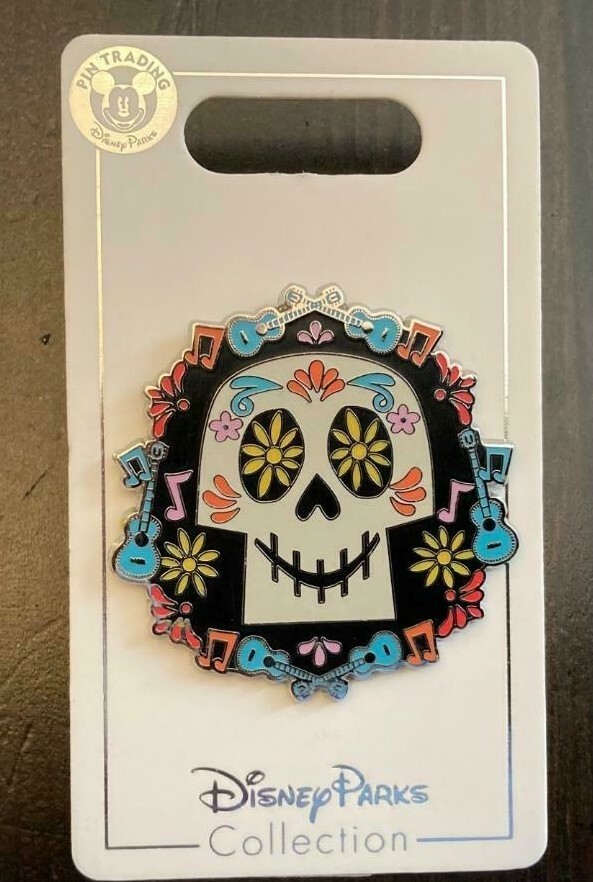 Disney Pin Coco Sugar Skull Pixar