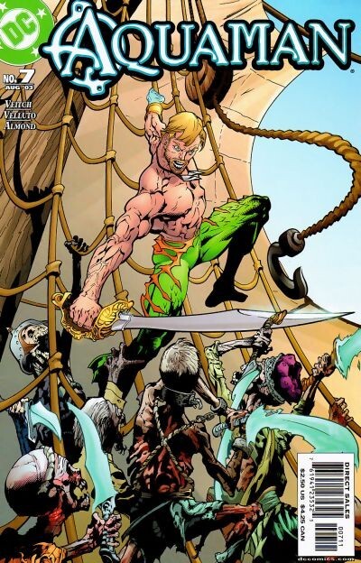 Aquaman (6th Series) #7 NM 9.4 2003 Yvel Guichet Cover
