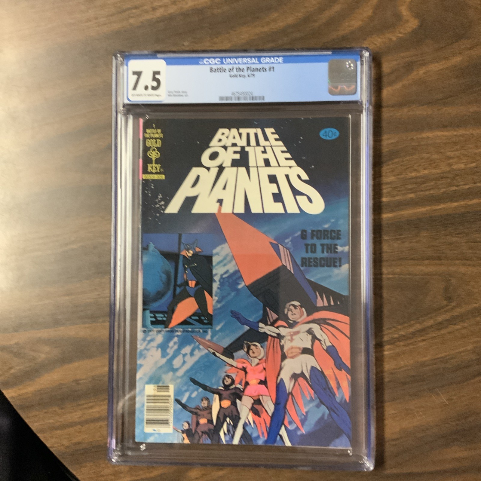 Battle Of The Planets #1 (1979) Gold Key (1st G-Force In American Comic) CGC 7.5