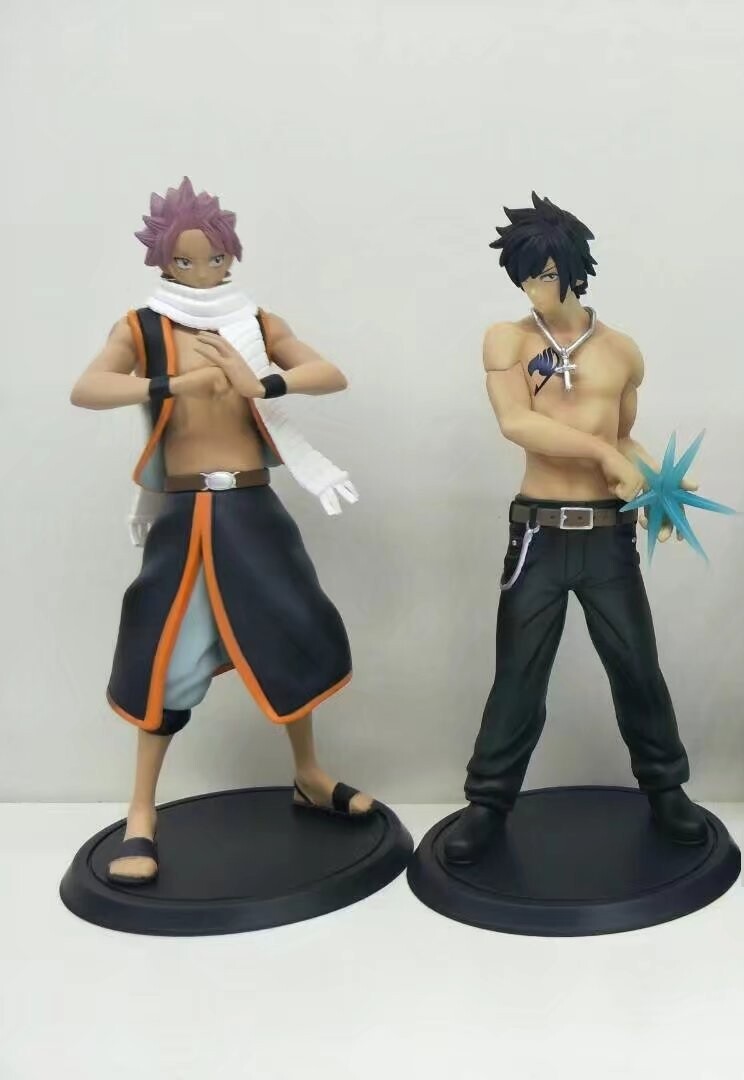 2pcs Fairy Tail Gray Fullbuster & Natsu Dragneel 5.5″ Anime Toy Figures Set BULK