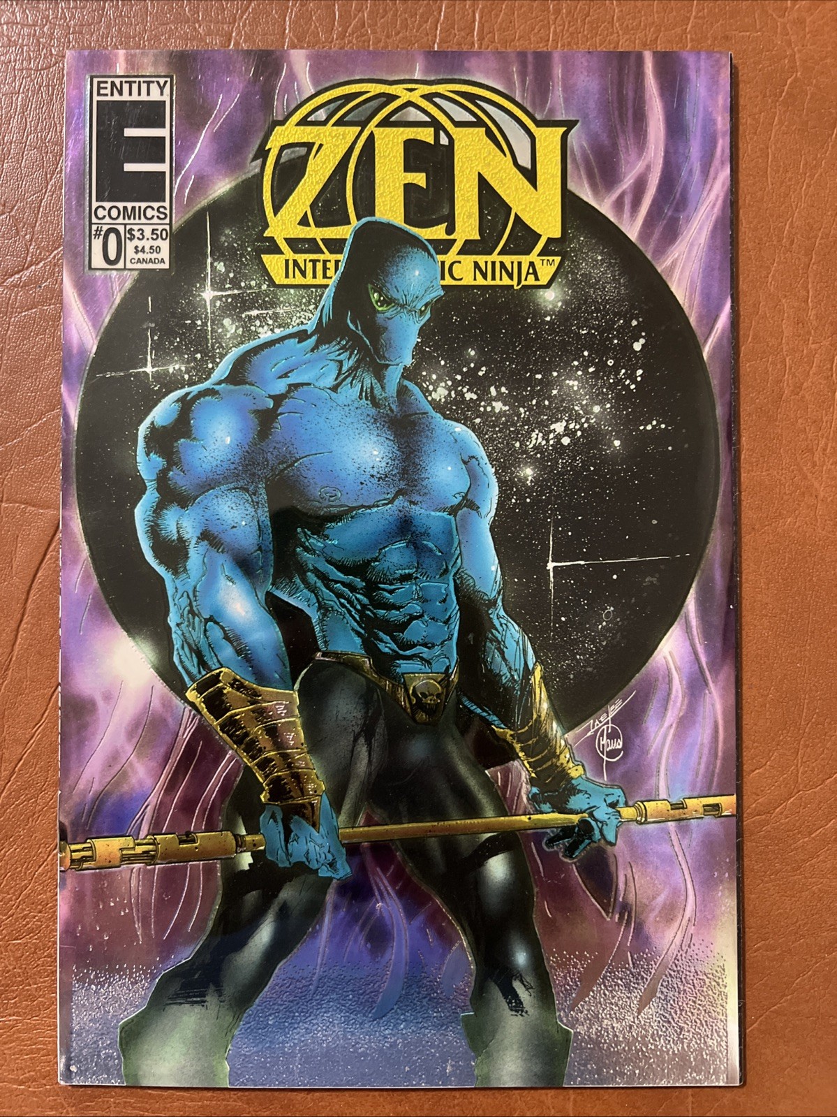 Zen Intergalactic Ninja #0: VF+ to NM Chromium CVR by JAE LEE Entity Comics