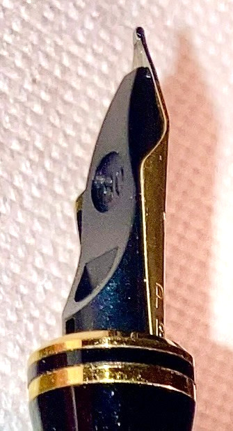PARKER DUOFOLD CENTENNIAL Red Orange Fountain Pen-1990-18 Kt Nib #80-UK-New Cdn.