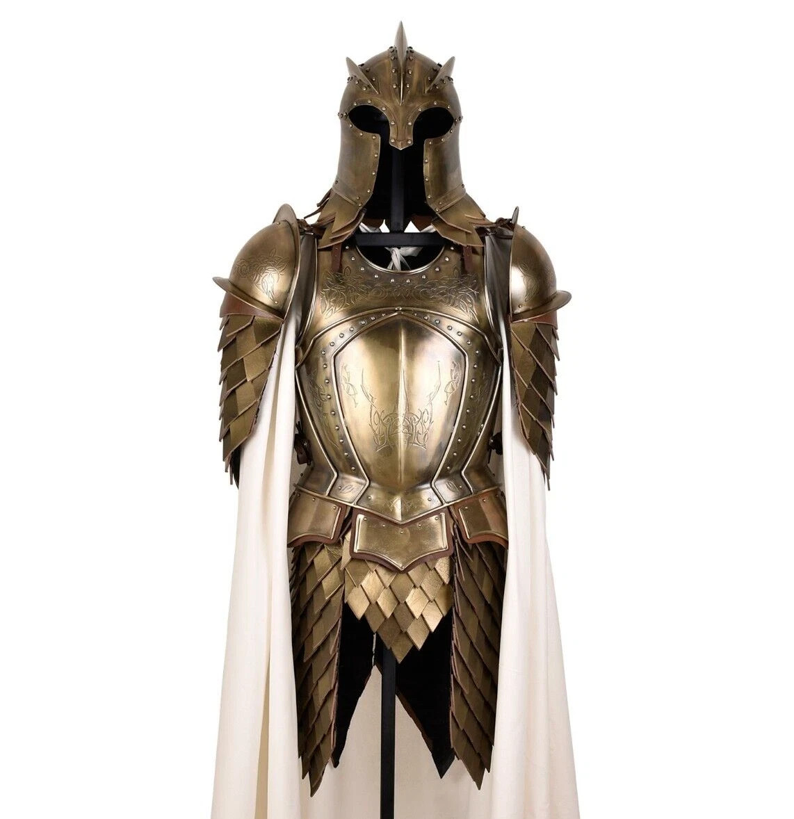 Game of Thrones King’s Guard Armor Set Helmet Cape Wearable House of Dragons