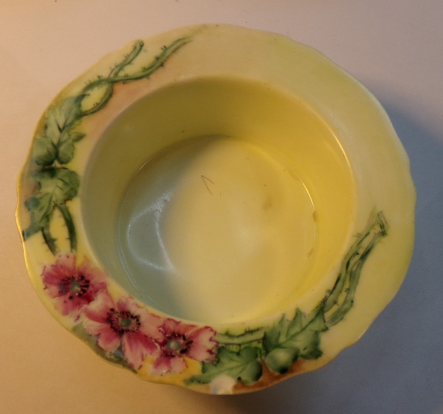 Set of 12 Antique ROYAL AUSTRIA OEG Painted Porcelain MASTER NUT CANDY BOWLS