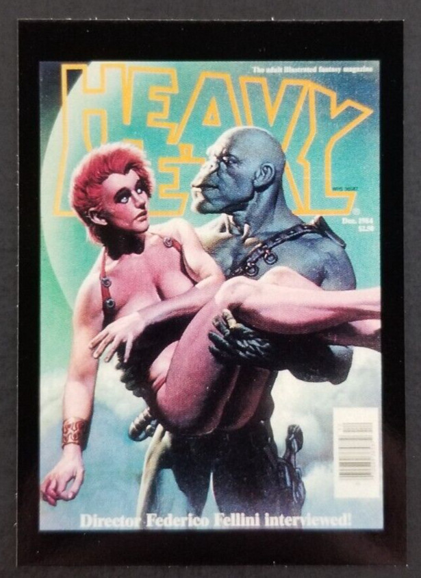 Heavy Metal 1991 Fantasy Horror Sci-Fi Comic Images Card #58 (NM)