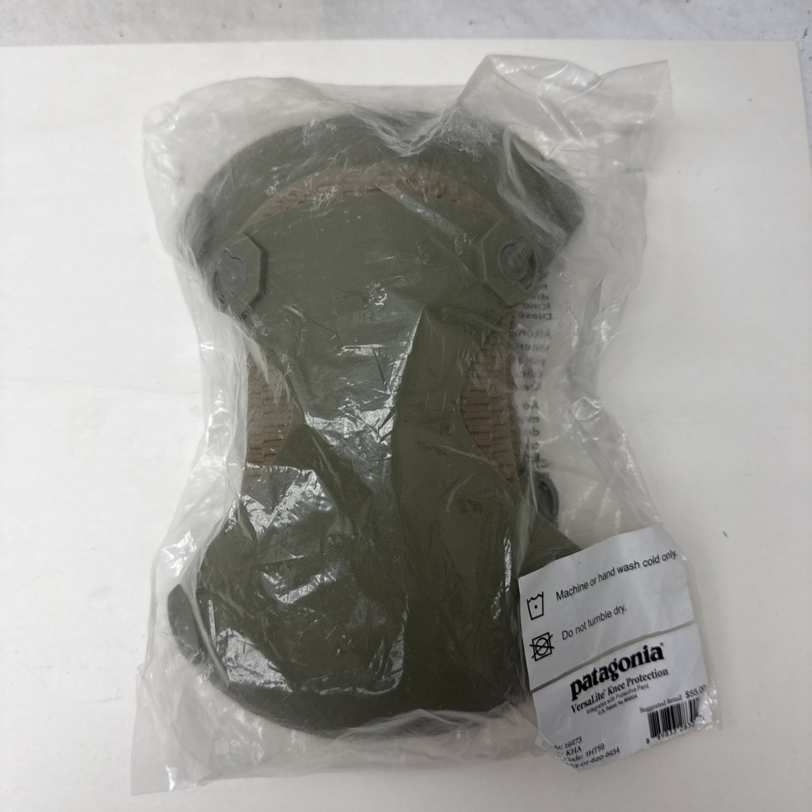 NEW IN PLASTIC Patagonia VIKP KHAKI Version II VersaLite Knee Pads Set 19273
