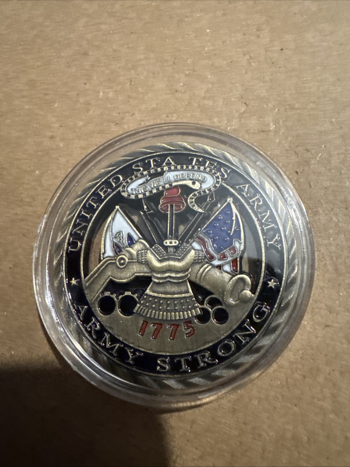 United States Army Challenge Coin Commander Military 250 Year Anniversary 1775