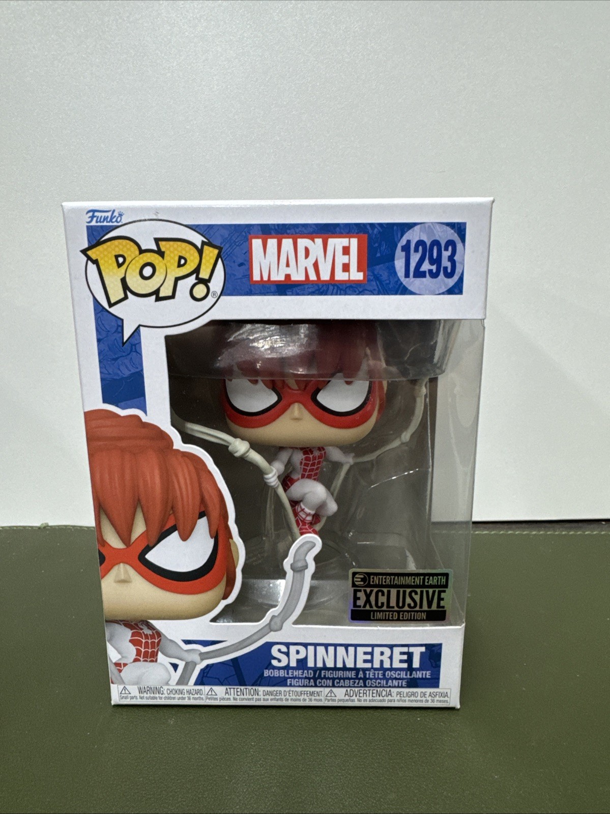 Funko Pop! 1293 Spinneret Marvel Entertainment Earth Exclusive