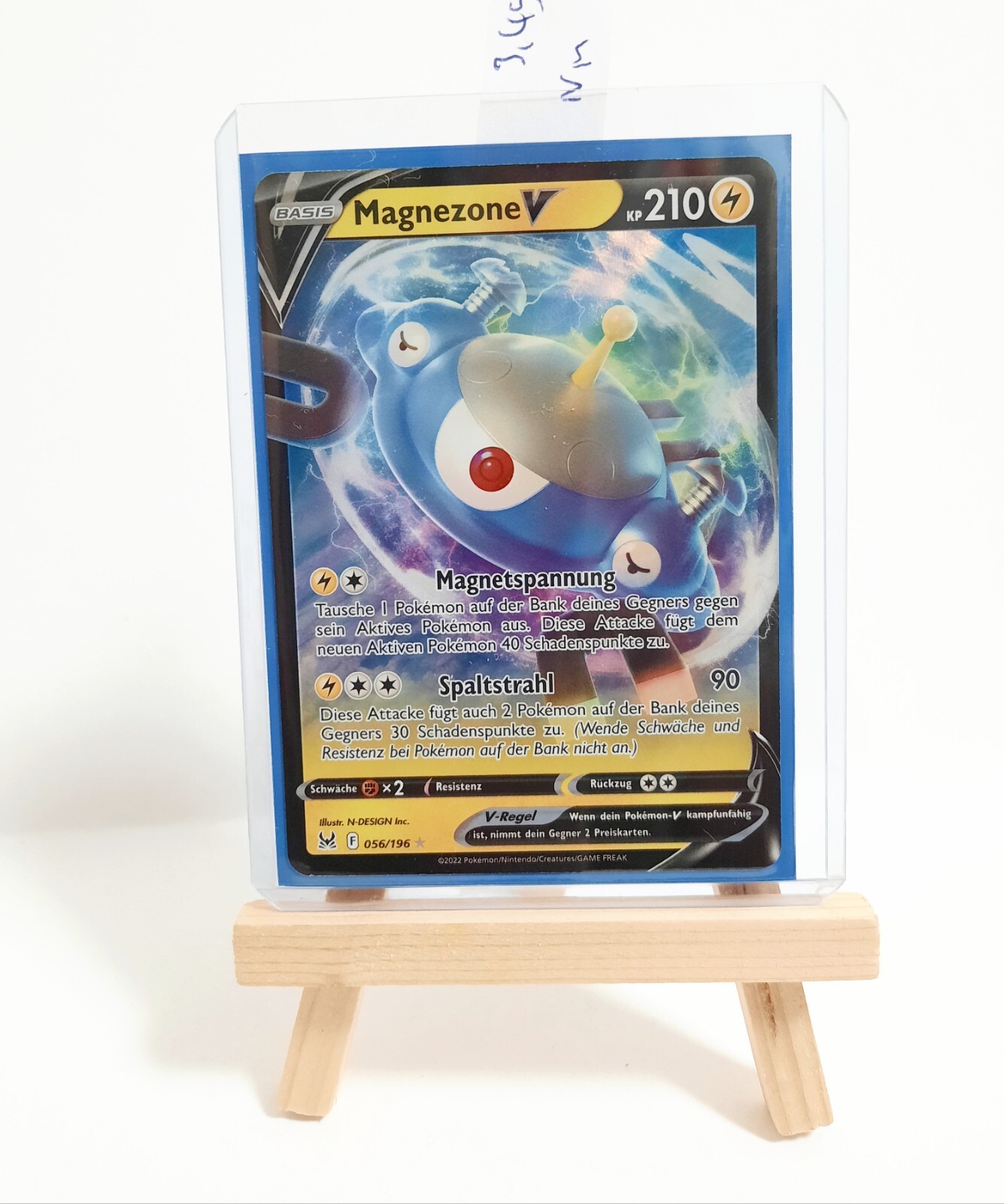 Pokemon Magnezone V 056 Lost Origin Near Mint Ultra Rare