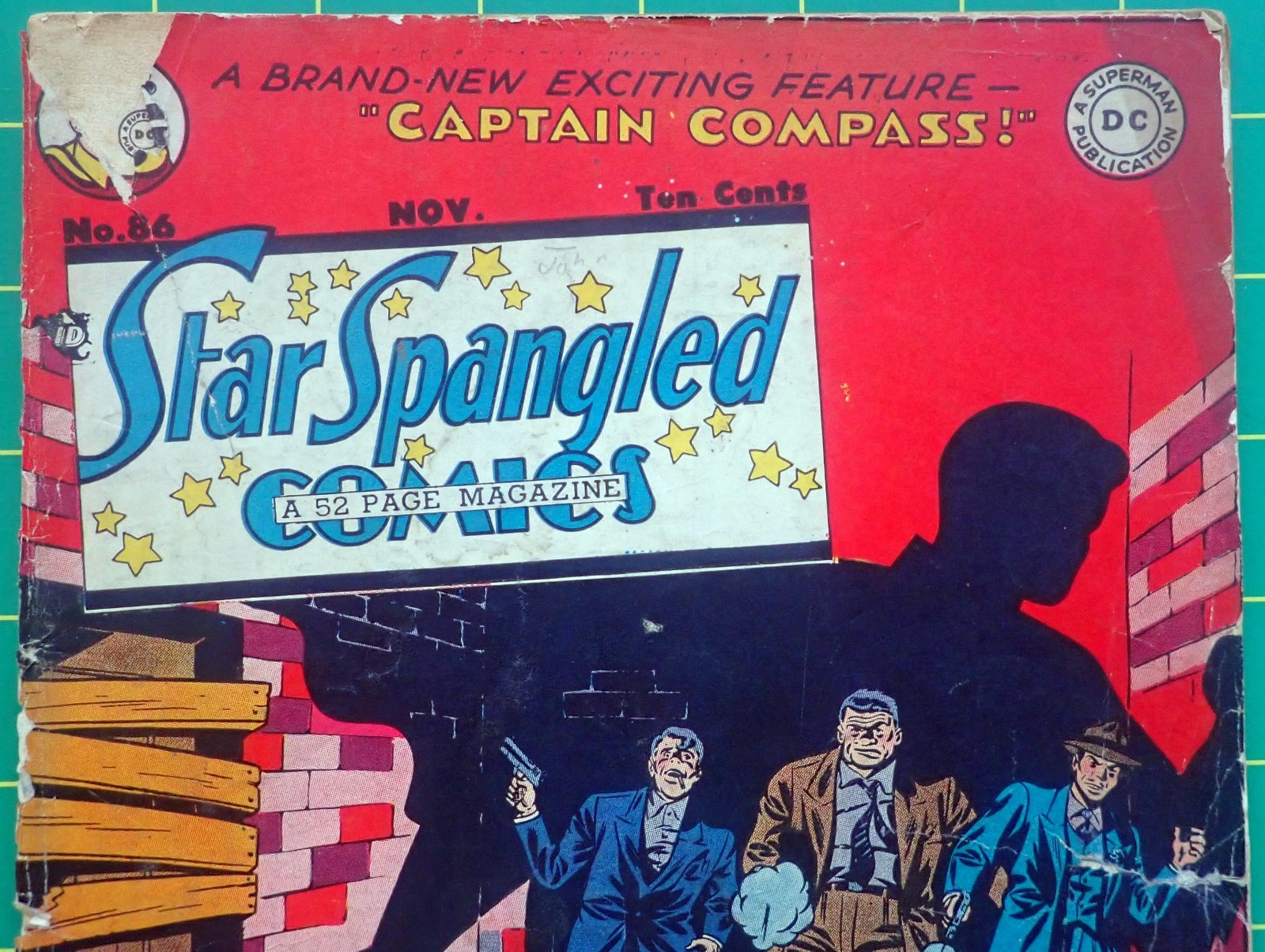 Star Spangled Comics #86 💦 ROBIN BOY WONDER without BATMAN! 💦 1948 RARE!