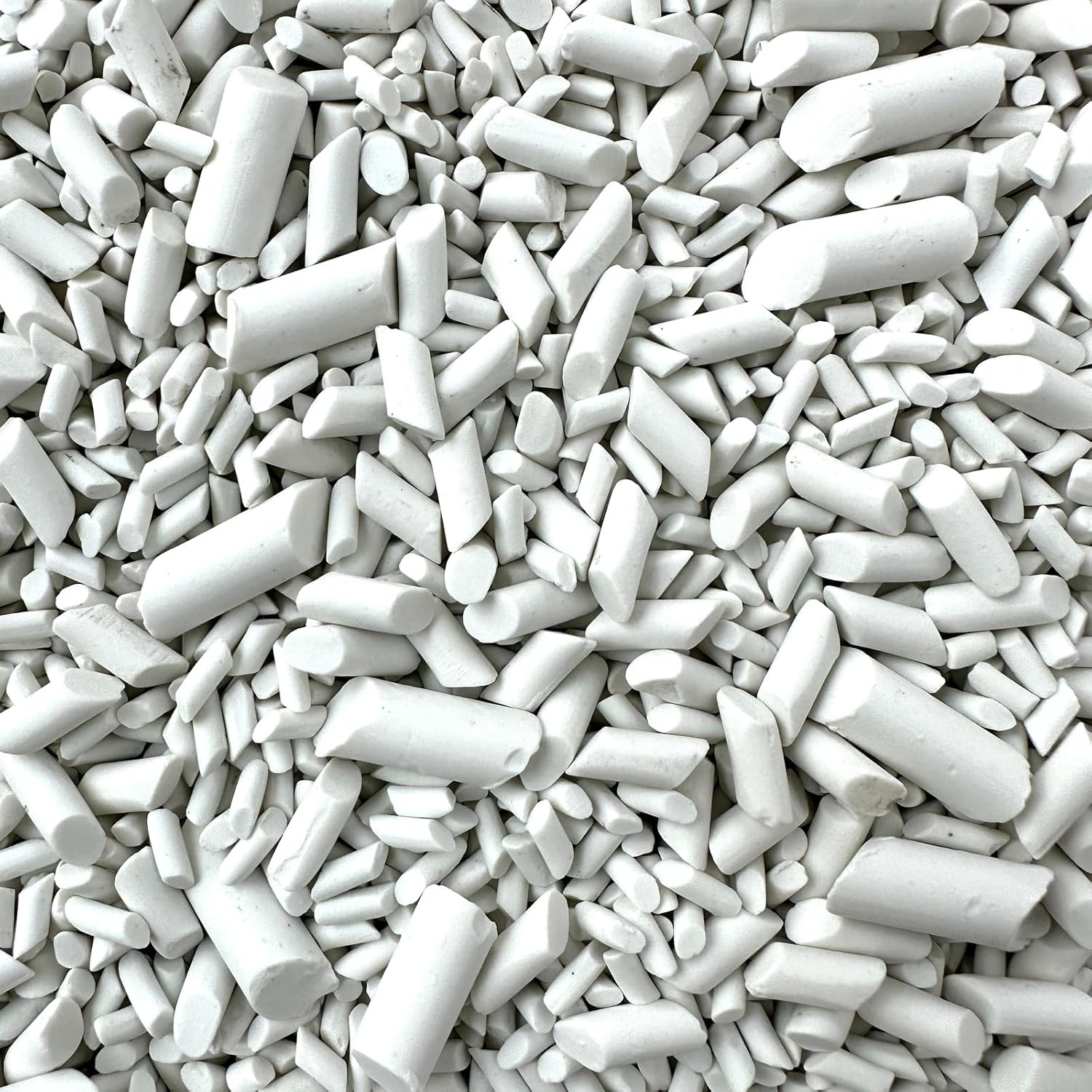 Mixed-Size Rock Tumbling Ceramic Filler Media (Small Medium Large Mixed
