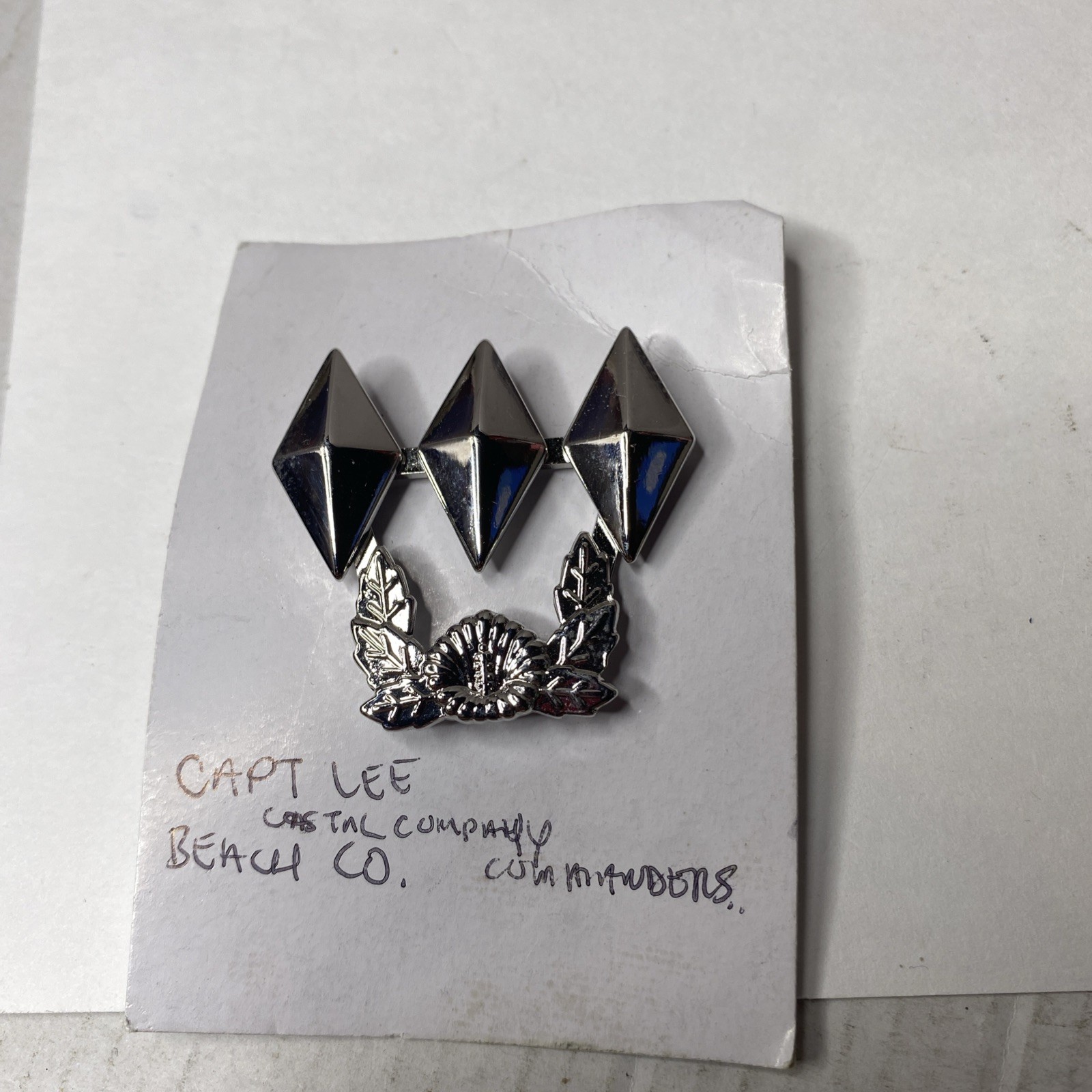Republic Of Korea ROK CAPTAIN HAT Badge