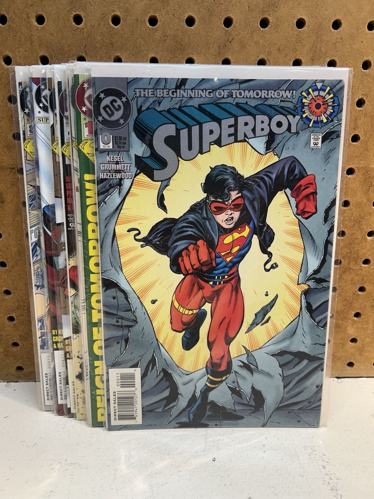 Superboy Comic Book Lot 0 1 2 3 4 5 6 7 8 – DC Comics 1994