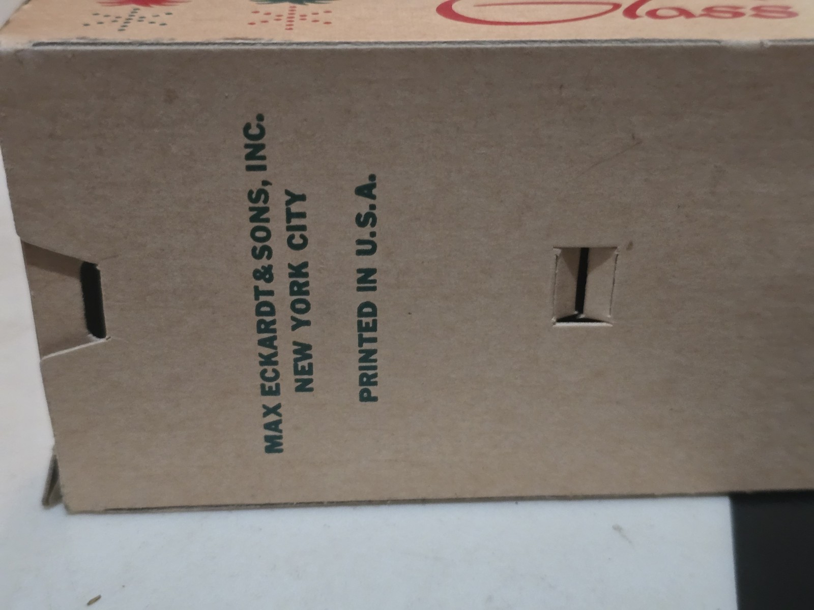Vtg. Christmas Shiny Brite Glass Tree Ornaments Multicolor Sleeve Box Of 5