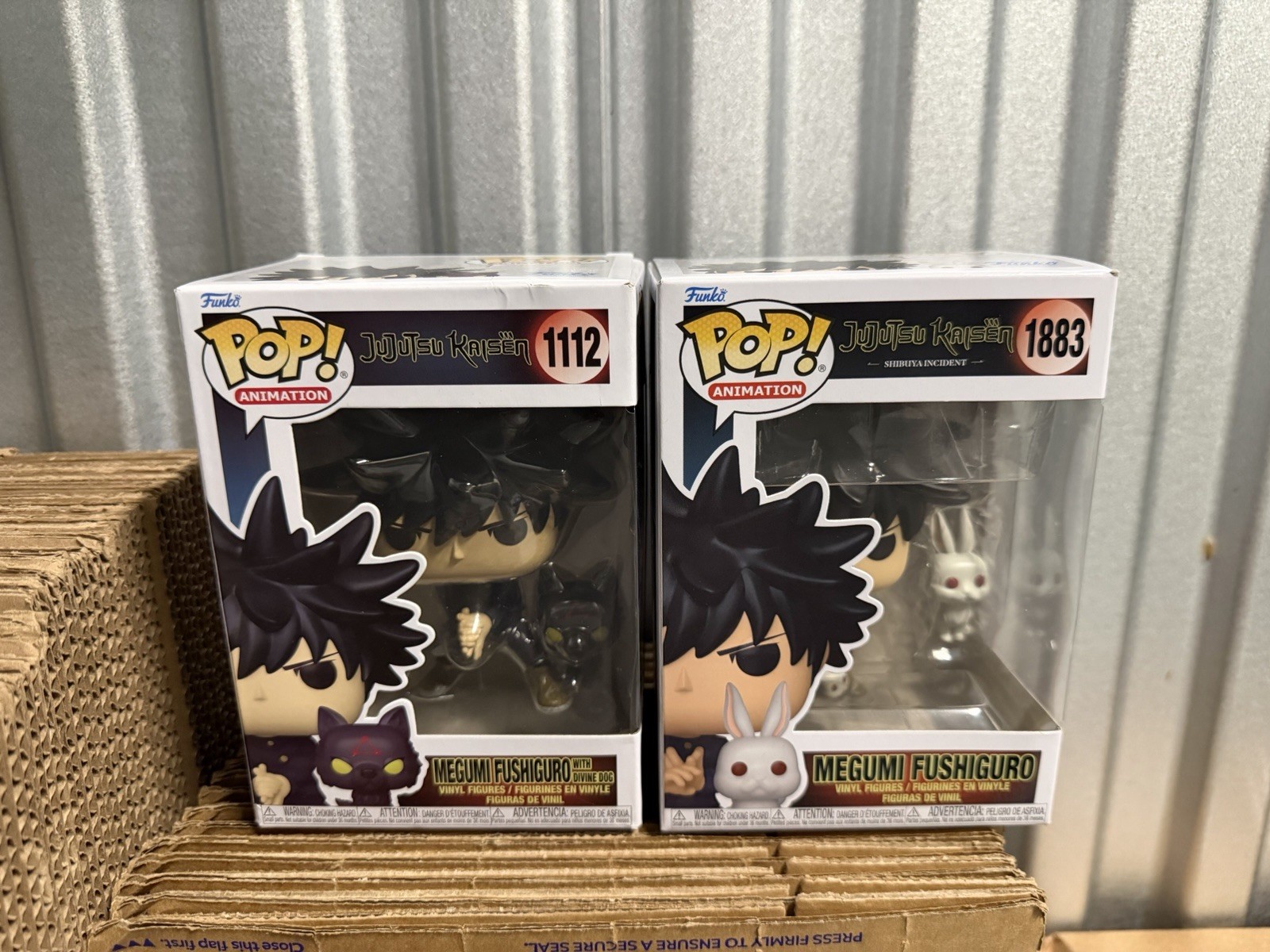 Funko Pop Jujutsu Kaisen Megumi Fushiguro Set With Divine Dog & Shibuya Incident