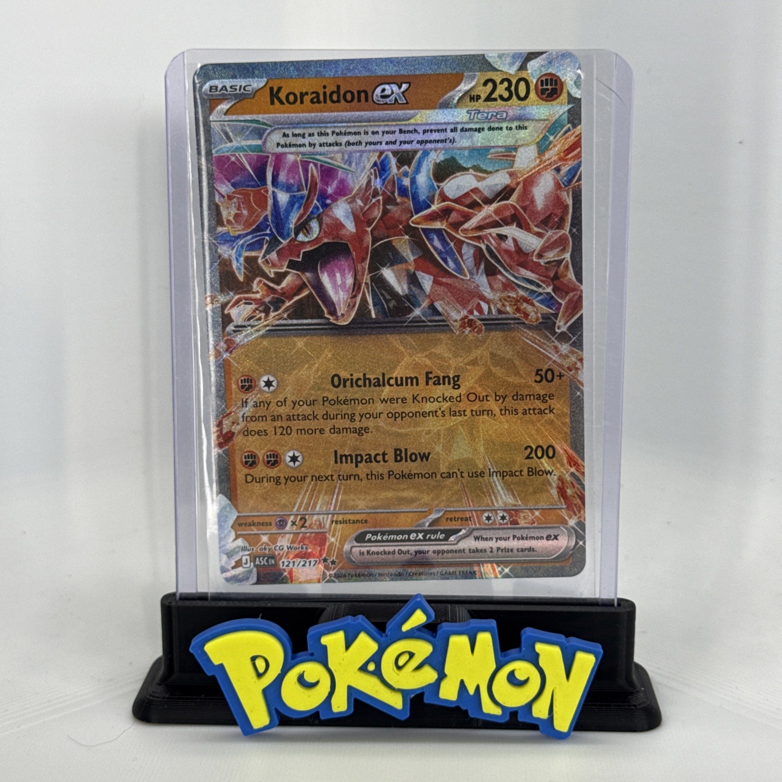 Koraidon Ex 121/217 Ascended Heroes