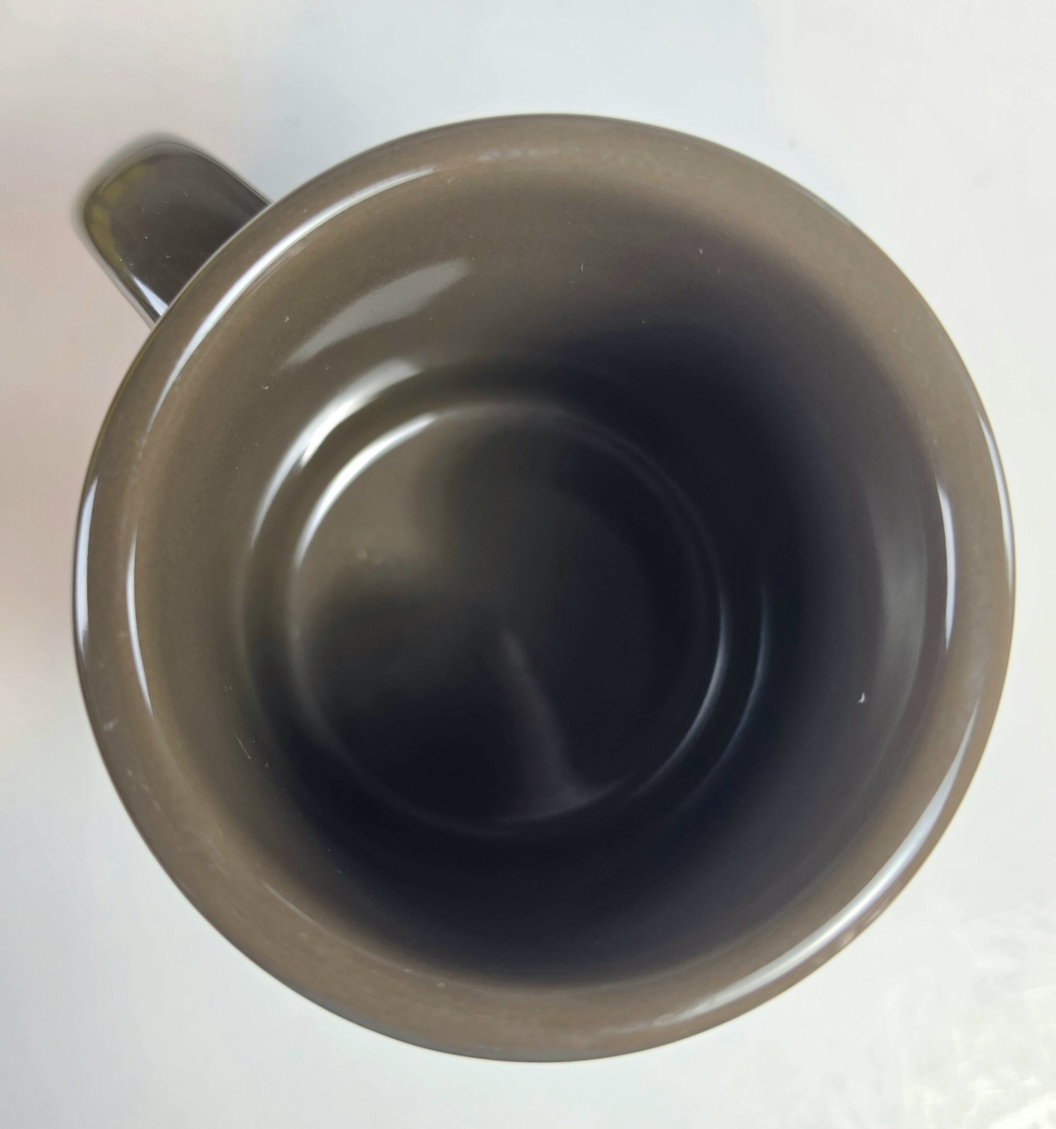 Good Home “Life Is Good “Jake Relaxing Brown Heavy Ceramic Diner Style Mug