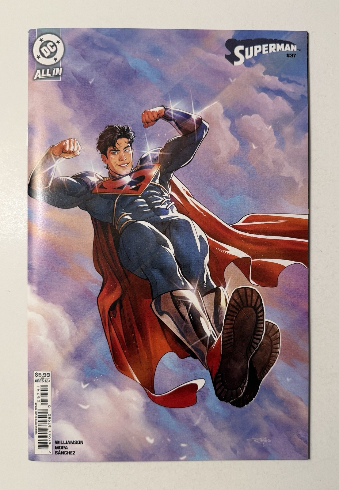 Superman #37 Nick Robles cover D variant NM 2026 Superboy Prime Williamson Mora