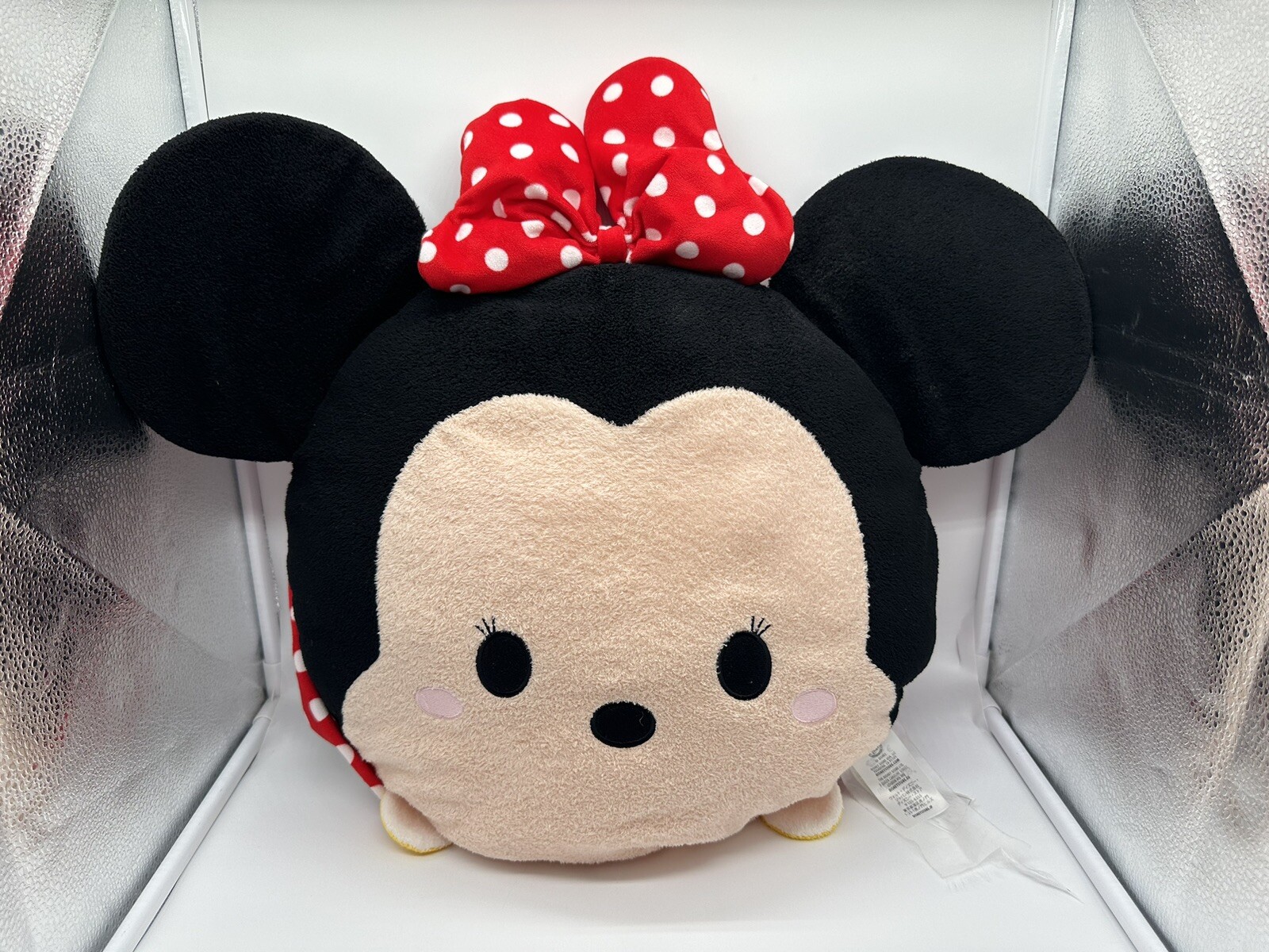 Official Disney Store Large 17 x 15 inch Minnie plush Pillow Pal