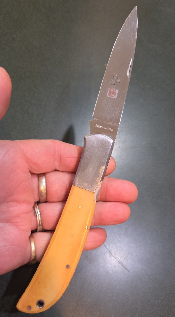 VINTAGE AL MAR EAGLE 1005 KNIFE WITH SHEATH