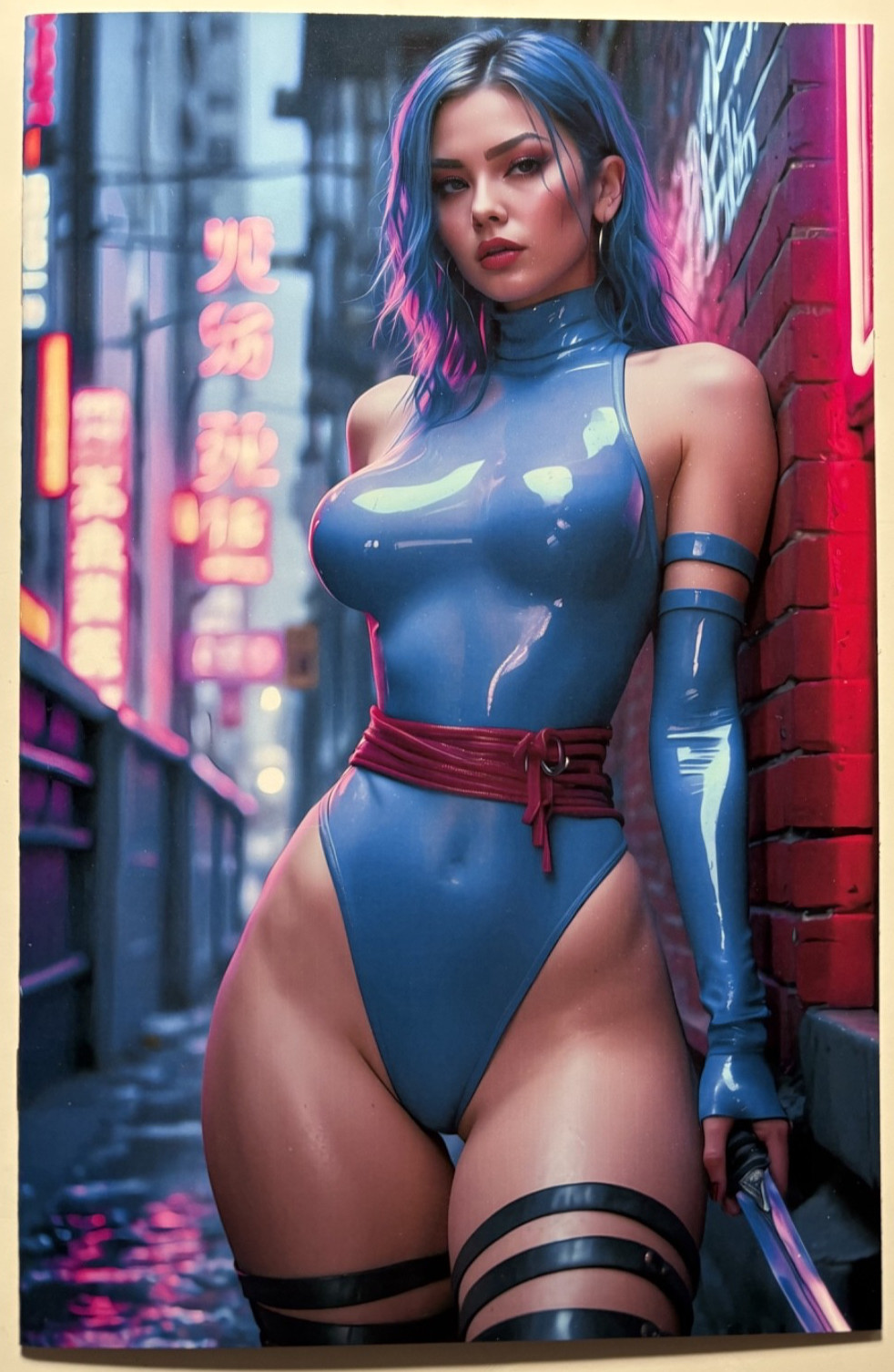 DEVIANT NATION 2025🔥Psylocke Virgin 2-Sided LE 100🔥COA #95/100