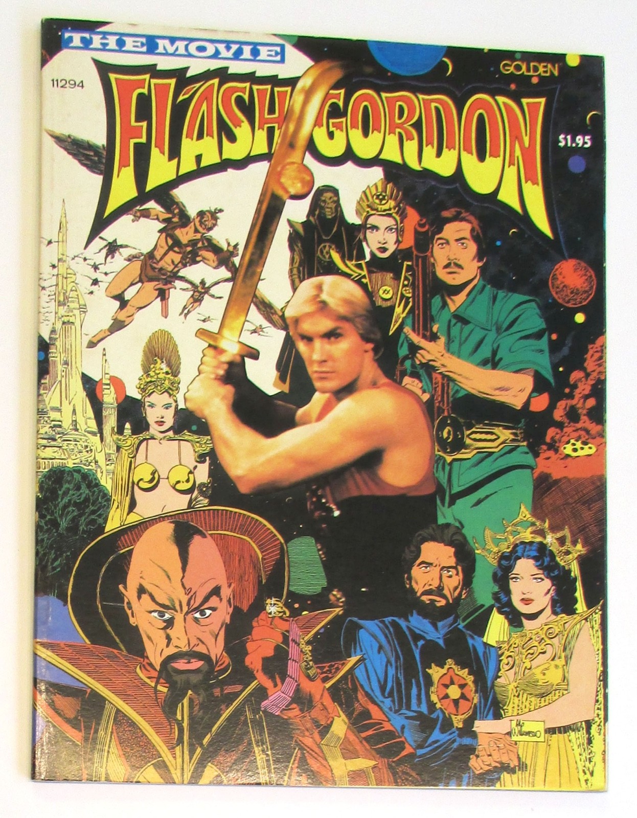 Flash Gordon the Movie F, Graphic Novel, Al Williamson, Golden Press Comics 1980