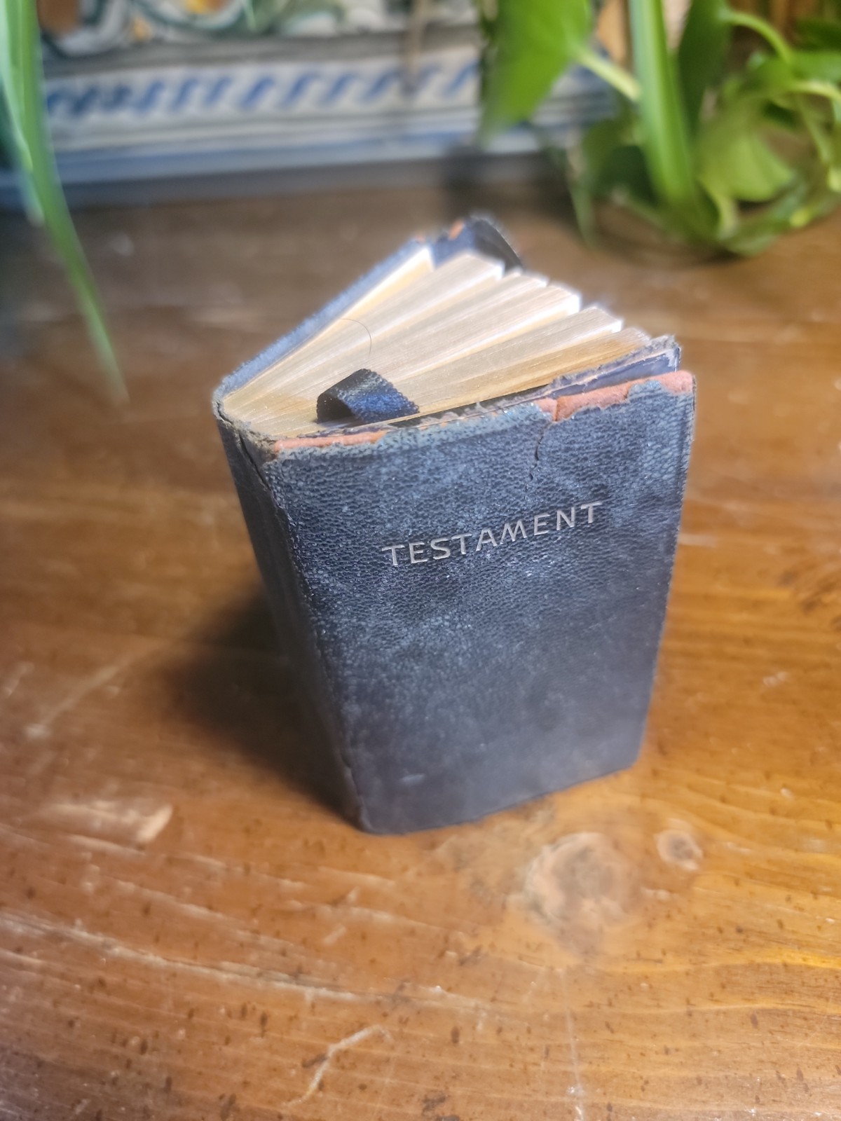 Pocket Testament – 1906 – Religion Study – Script Note Paper Bible