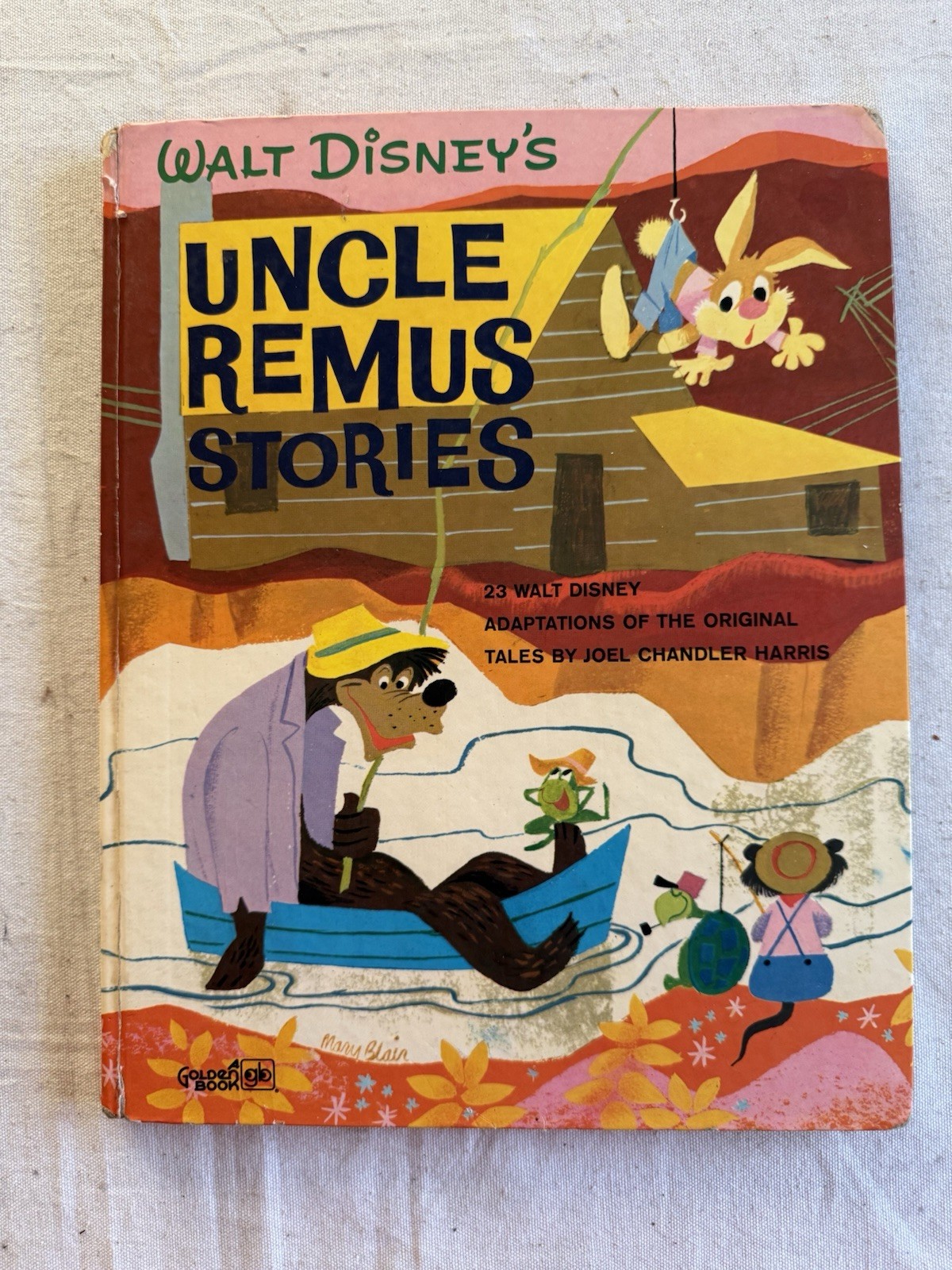 Walt Disney’s UNCLE REMUS STORIES Hardcover, 1947 Golden Book, Song Of The South