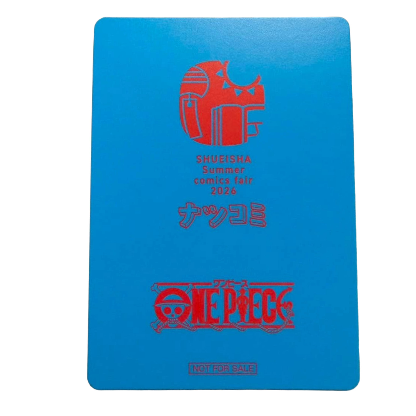 ONE PIECE NatsuComi 2026 Meta Kira Card Luffy Eiichiro Oda Signed Promo Japan