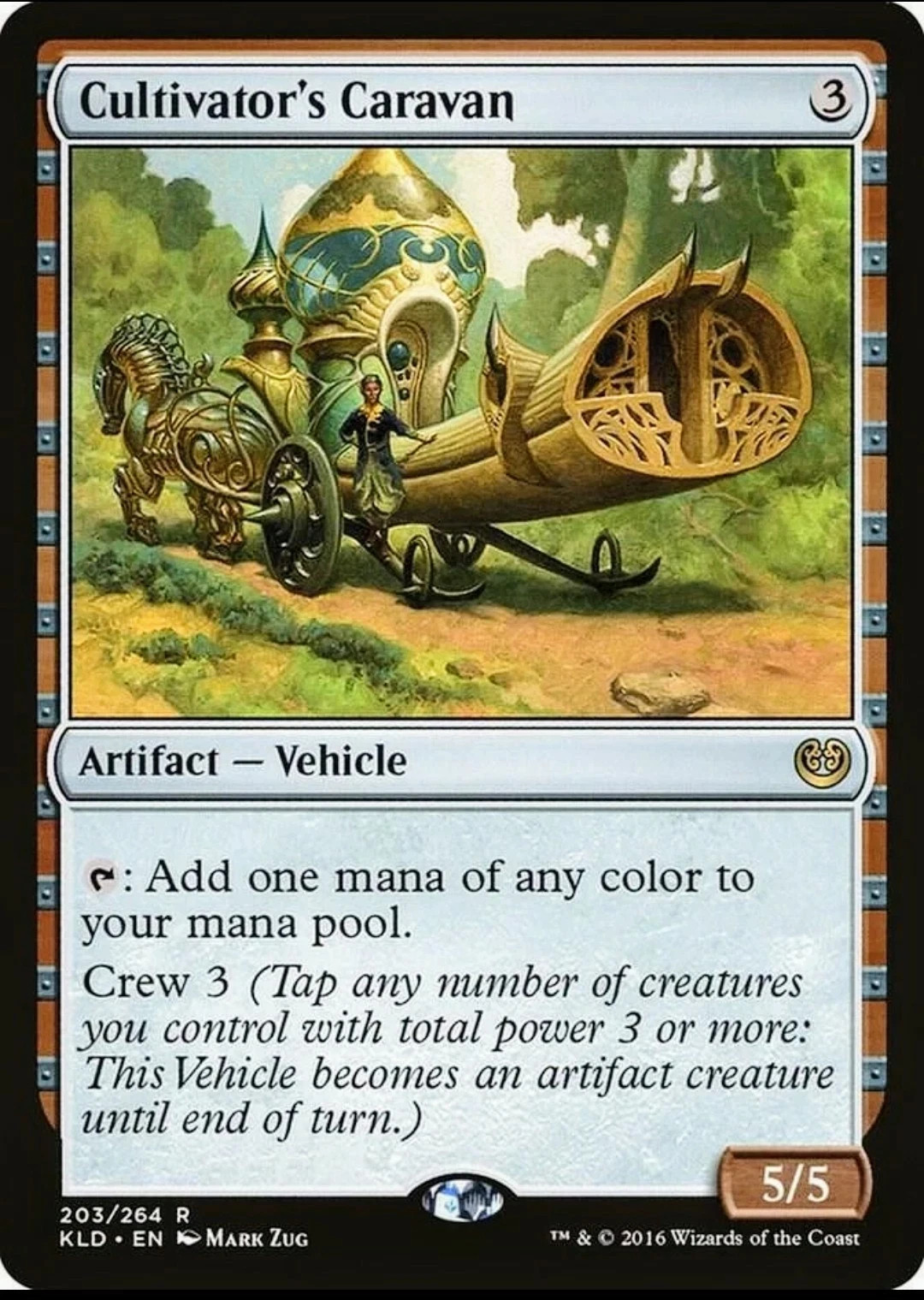 X 1 Cultivator’s Caravan NM Kaladesh 203 MTG Magic The Gathering