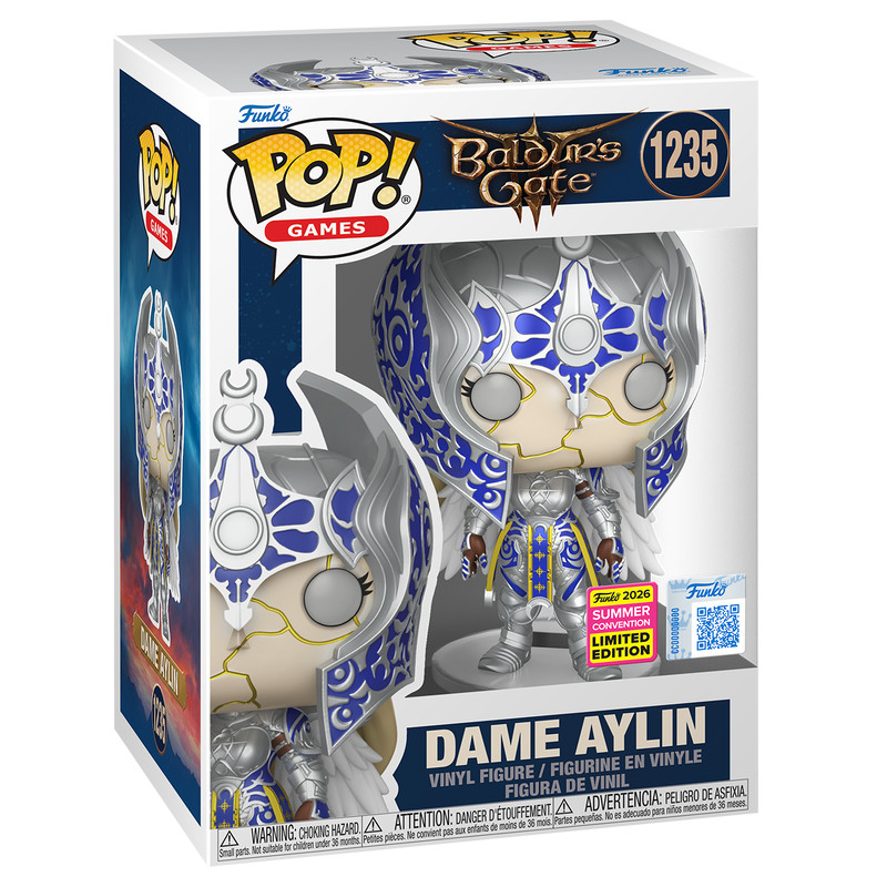 Baldur’s Gate Funko Pop Dame Aylin SDCC 2026 Summer Convention Protector PreSale