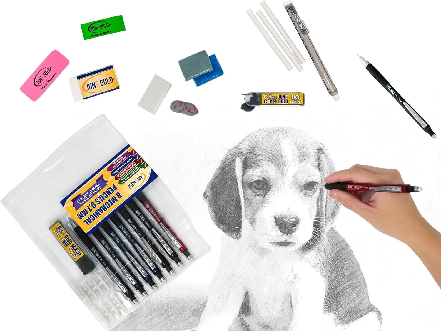 108 Break Resistant Graphite Lead Refills, 2.0 mm HB – Perfect for Professionals
