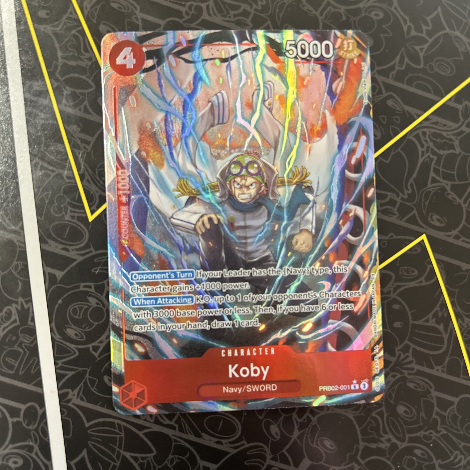 One Piece TCG Premium Booster -The Best- Vol. 2 #PRB02-001 Koby (Alternate Art)