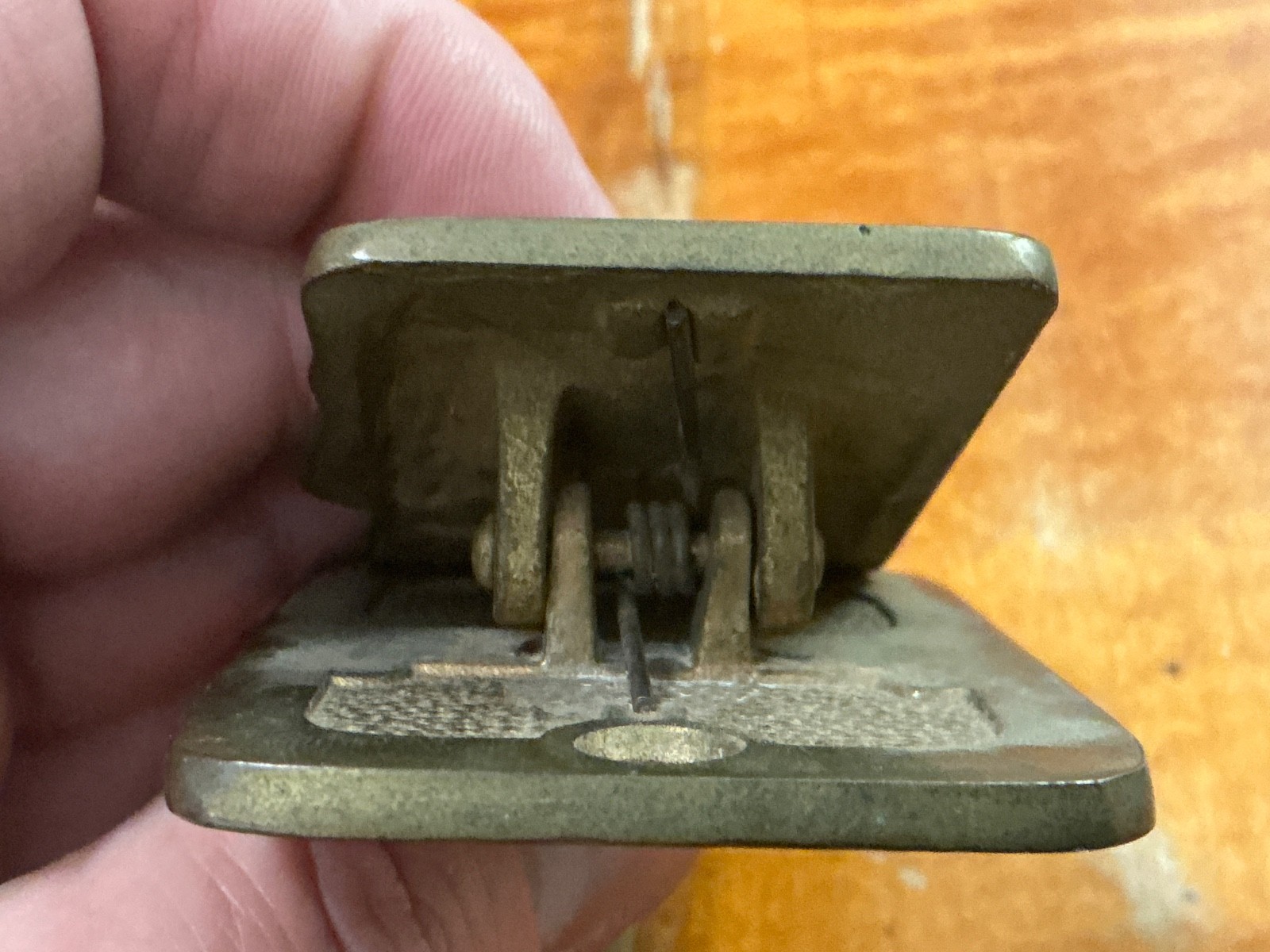 Antique Judd Mfg. Co. Equestrian Bridle Horse Desk Paper Clip Holder Art Deco